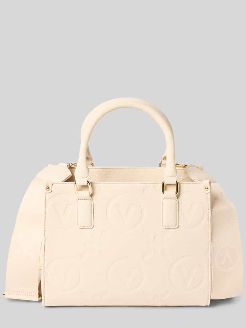 VALENTINO BAGS Handtas met structuurmotief met label model 'SAMBA'
