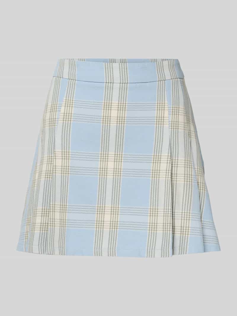 Hugo Blue Minirok met plooien model 'Rideli'