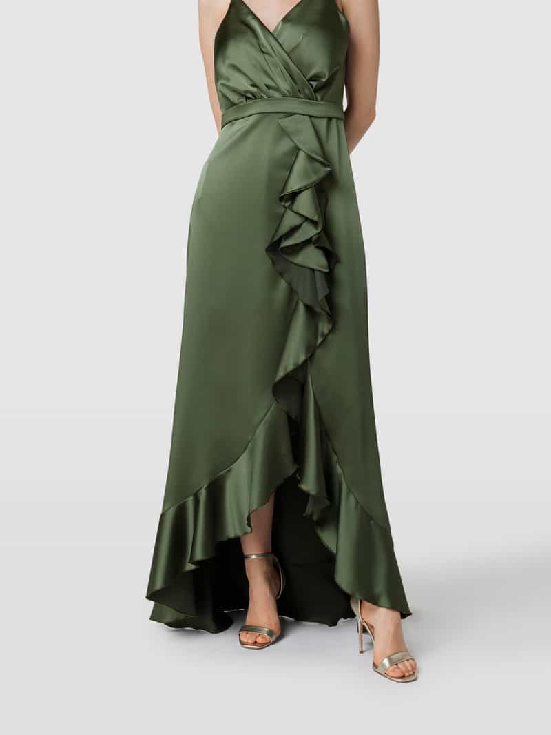 TROYDEN COLLECTION Avondjurk met volants