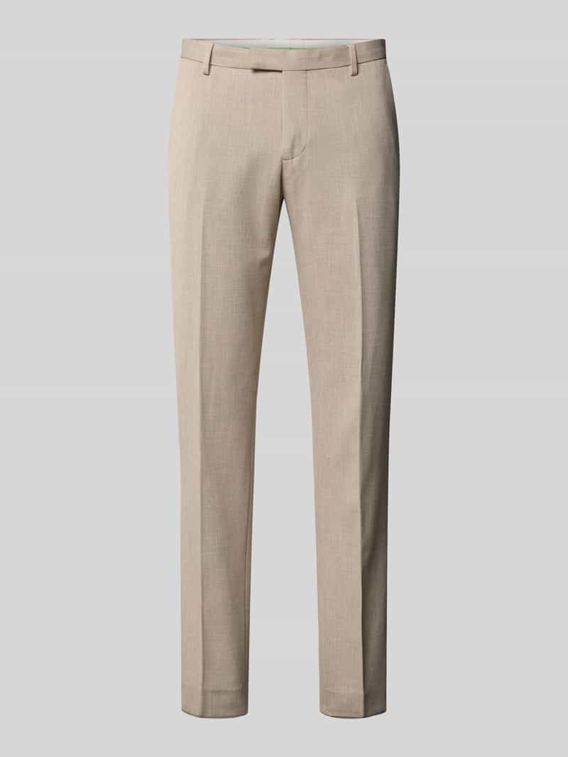 Pantalon met structuurmotief