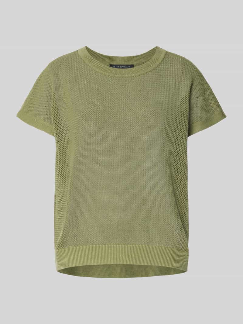 Betty Barclay T-shirt met broderie anglaise