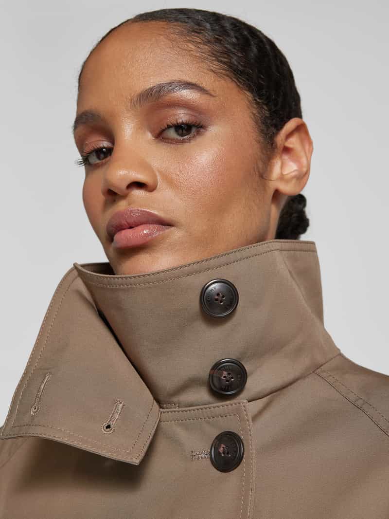 Tommy Hilfiger Korte trenchcoat met opstaande kraag