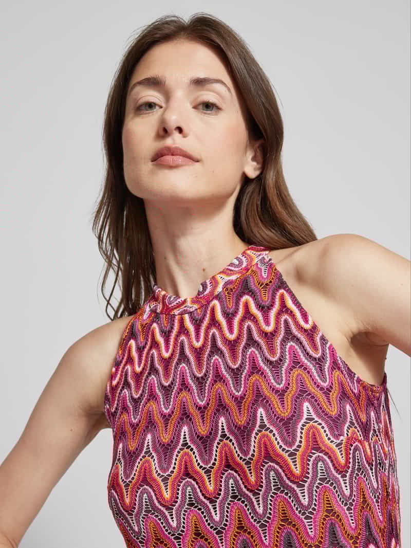 ROBE LÉGÈRE Midi-jurk met halter