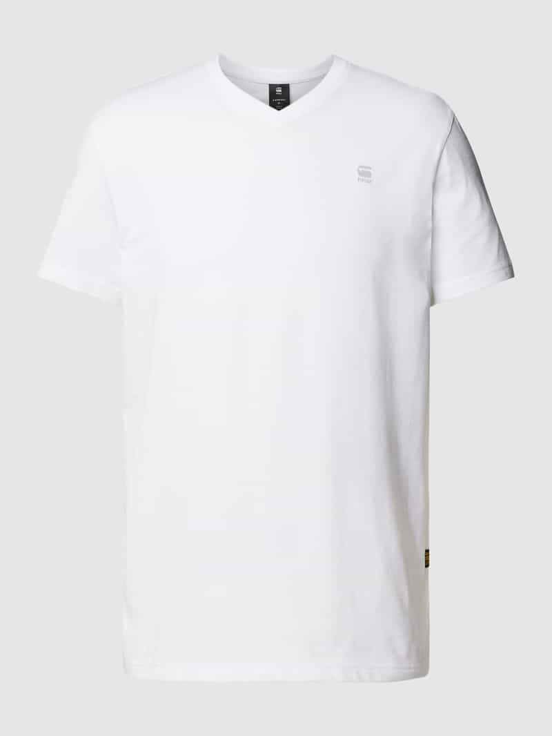 G-Star Raw T-shirt met labelprint model 'Base'