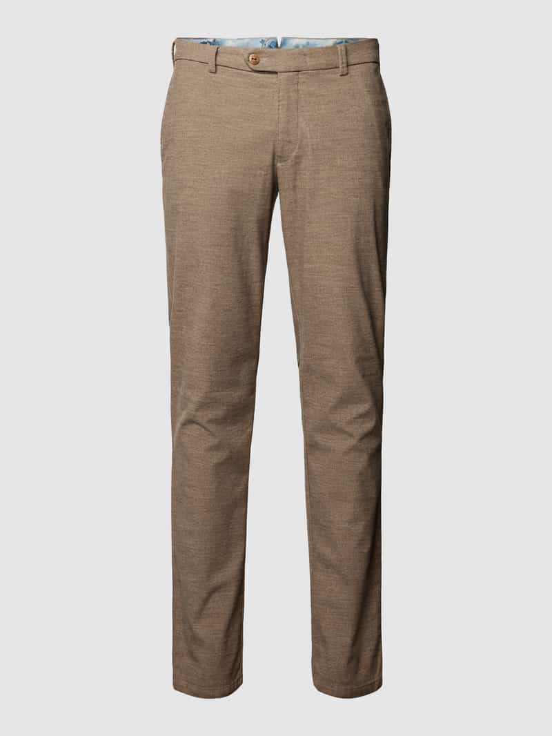 Mmx Stoffen broek met Franse steekzakken model 'Lupus'