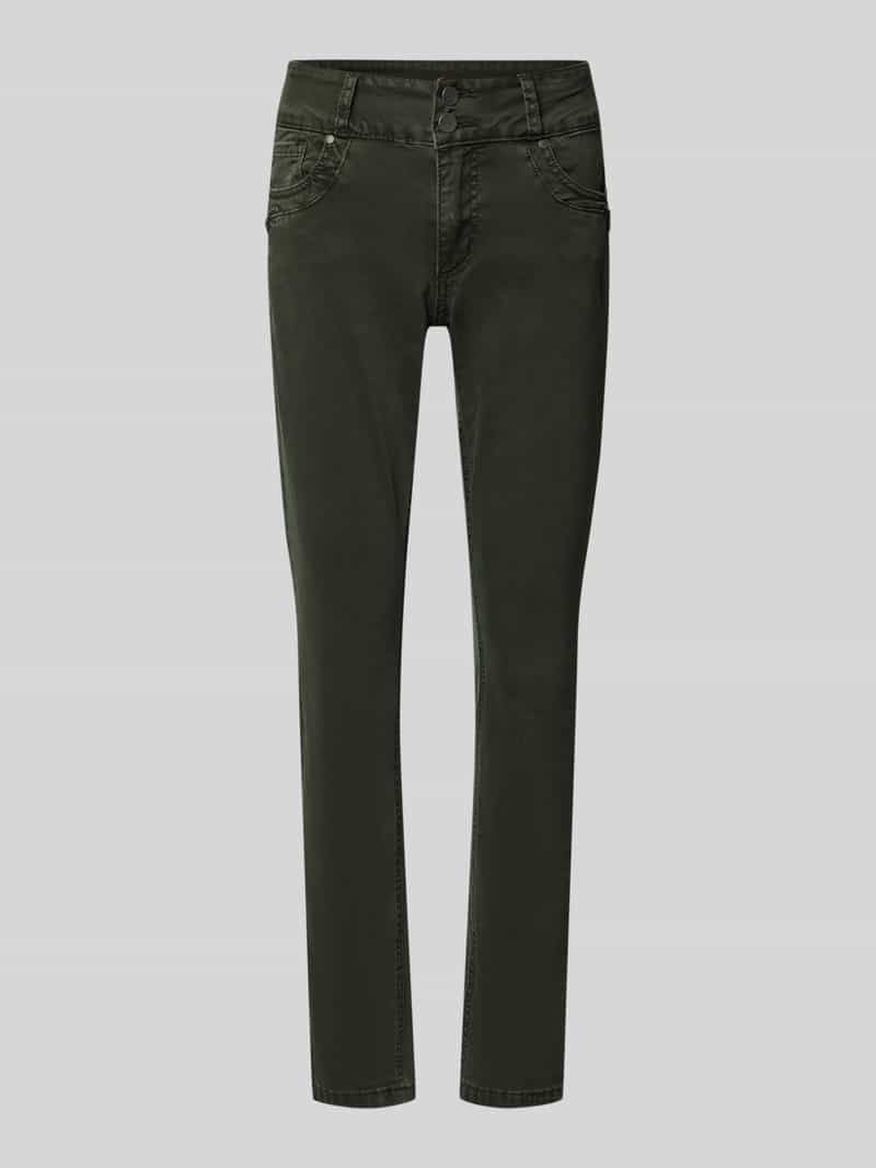 Buena Vista Korte broek met steekzakken model 'TUMMYLESS Z CROPPED'