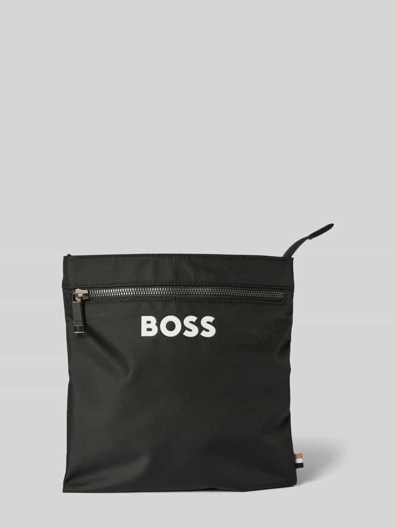 Boss Schoudertas met labelprint model 'Catch_3.0'