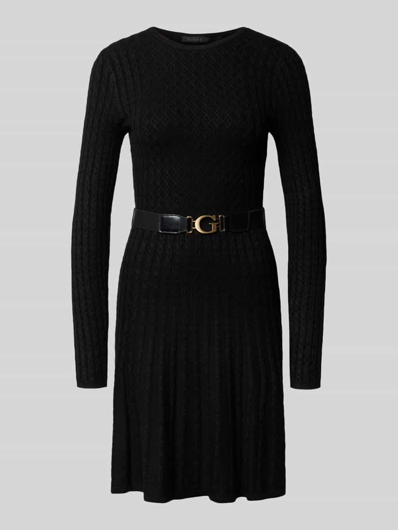 Guess Knielange jurk met tailleriem