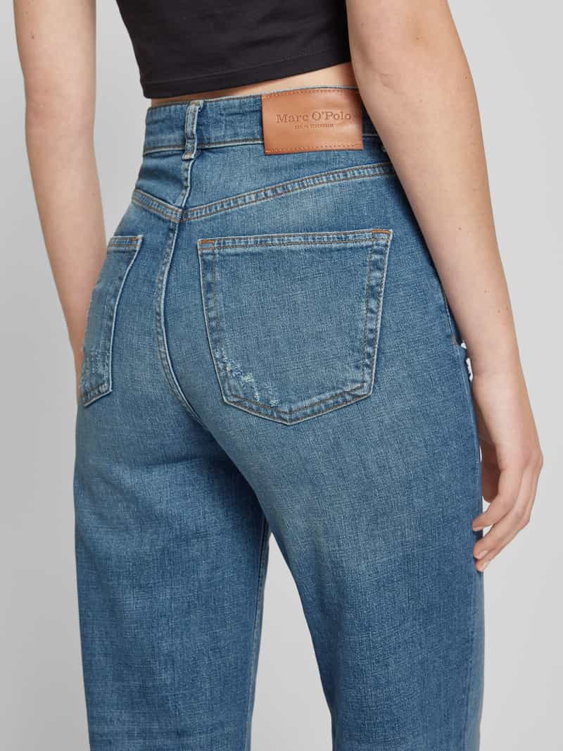 Marc O'Polo Straight fit jeans in destroyed-look