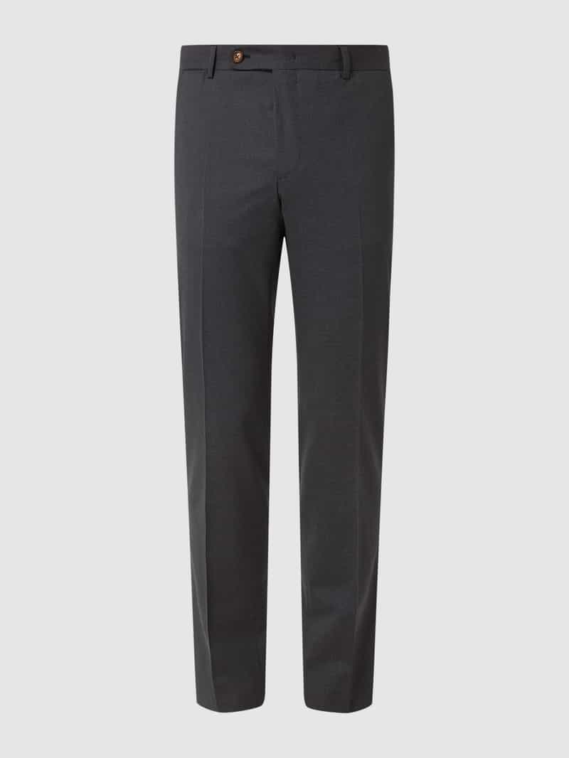 Pantalon met persplooien, model 'Bene'