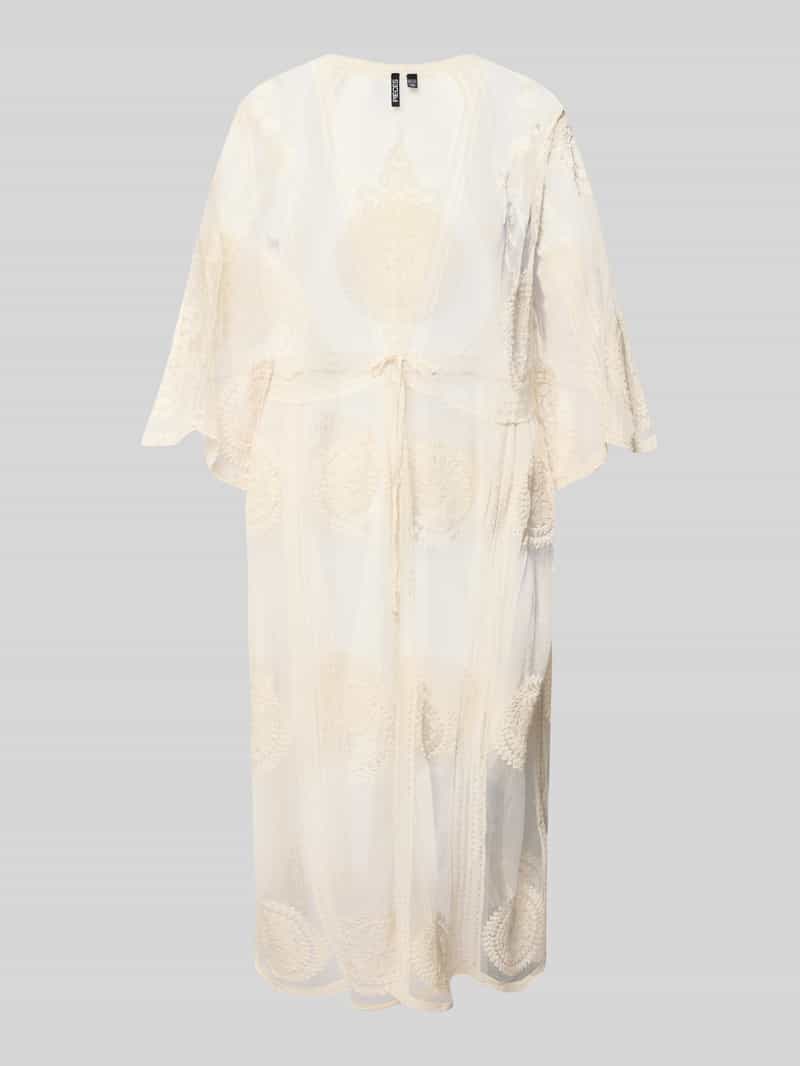 Pieces Loose fit kaftan van katoenmix model 'AIDA'