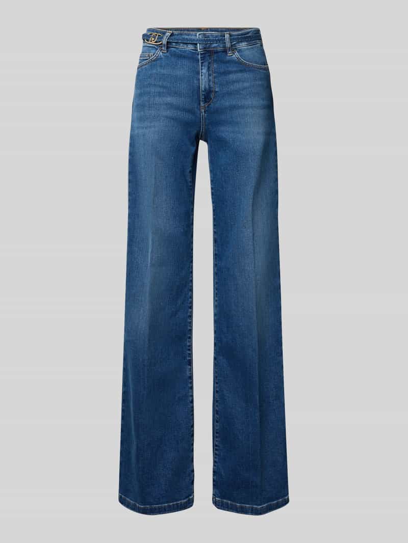 Liu Jo White Flared jeans in 5-pocketmodel