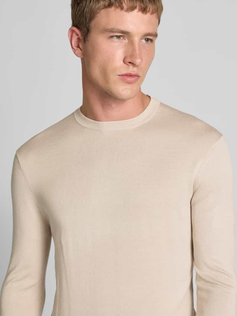 Only & Sons Regular fit gebreide pullover van viscosemix model 'WYLER'