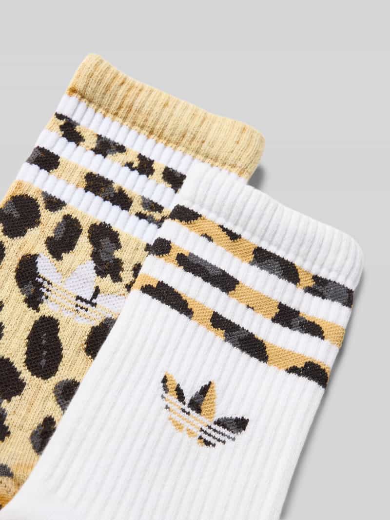 adidas Originals Sokken met labelprint in een set van 2 paar