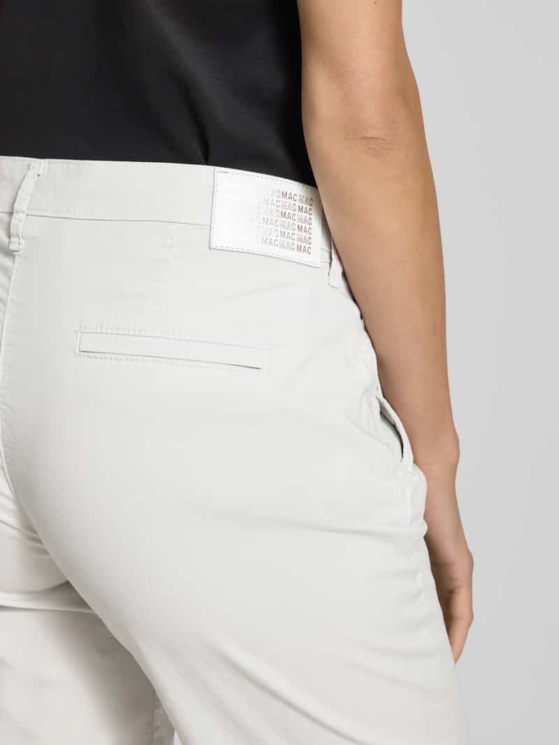 MAC Regular fit bermuda met paspelzak aan de achterkant