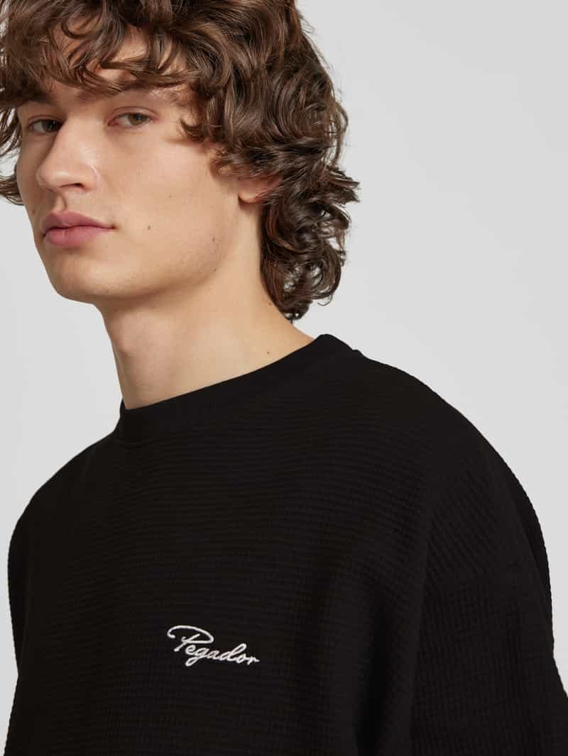 Pegador Oversized sweatshirt met structuurmotief model 'SIGNAR'