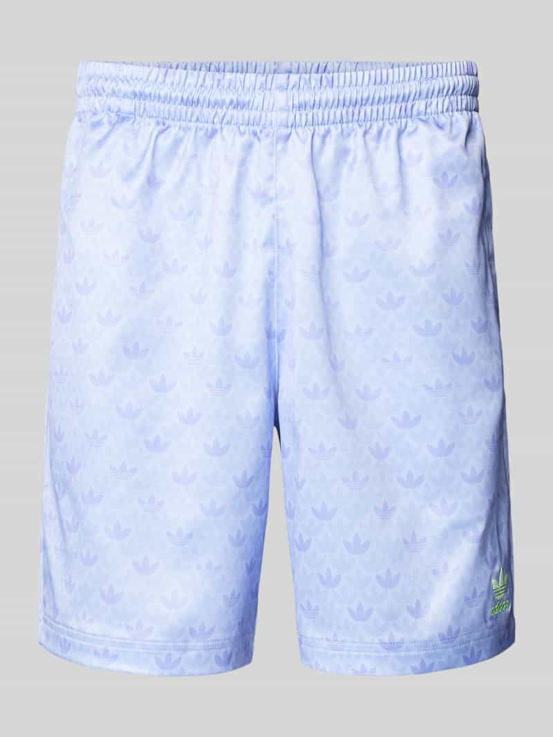 Adidas Originals Regular fit sweatshorts met all-over motief