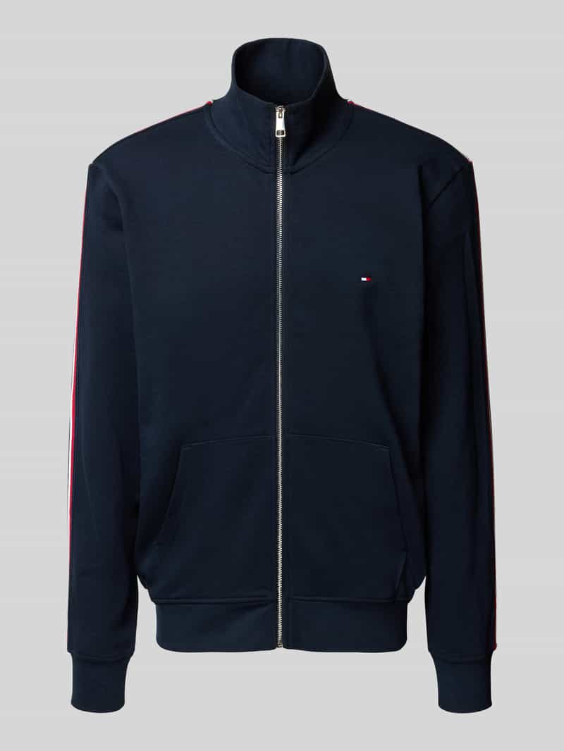 Tommy Hilfiger Regular fit sweatjack van puur katoen