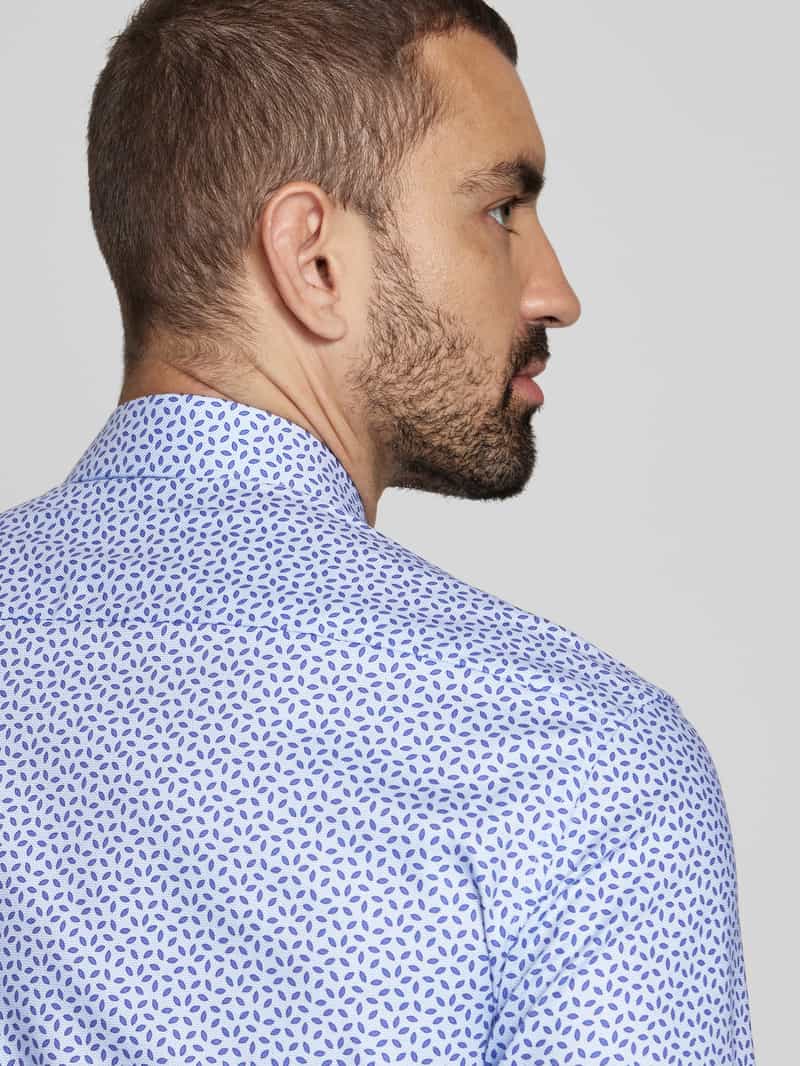 Eterna Modern fit zakelijk overhemd met haaikraag