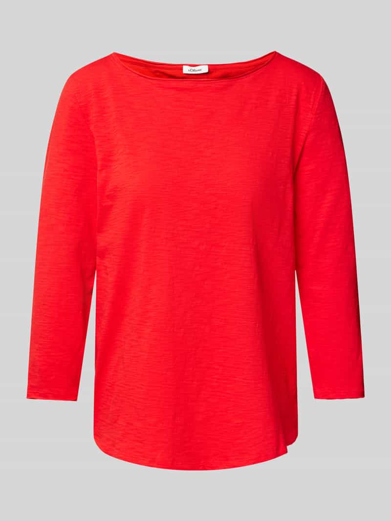 S.Oliver Shirt met lange mouwen van flammégaren