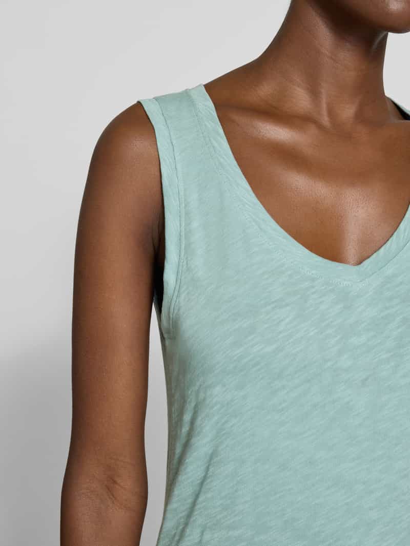 Marc O'Polo Regular fit tanktop van katoenen slubjersey