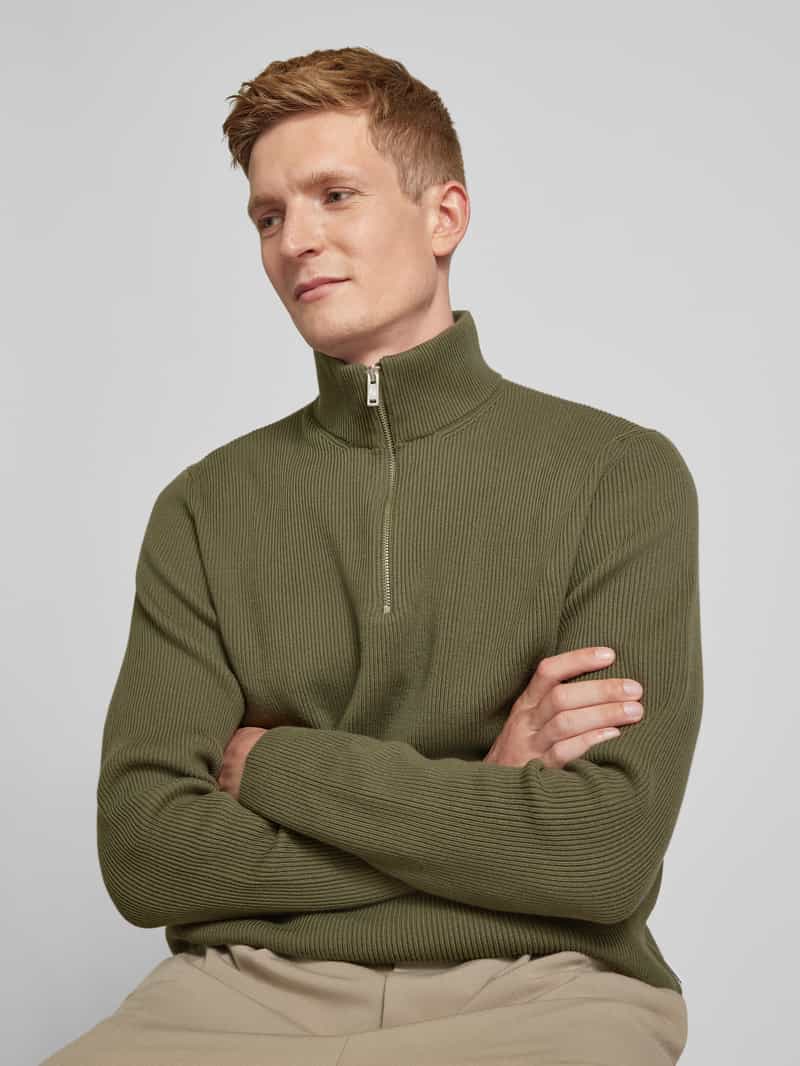 lindbergh Gebreide pullover met schipperskraag