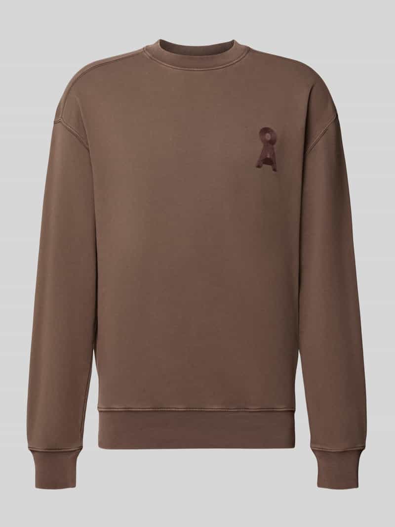relaxed fit sweatshirt van puur katoen model 'ICONIC Å'