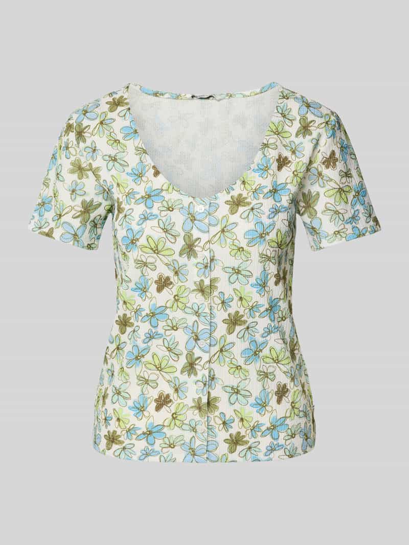Tom Tailor Denim Regular fit blouseshirt met all-over motief