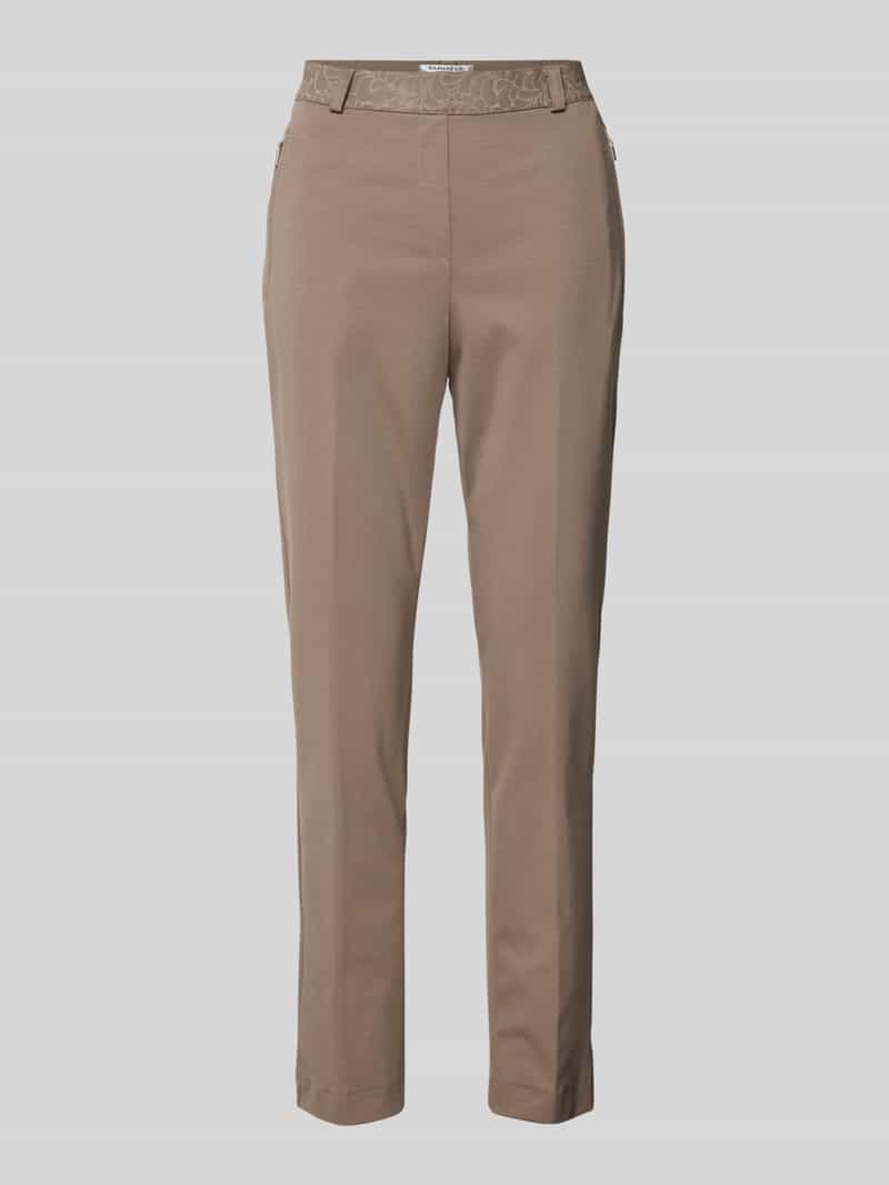 Raphaela By Brax Stoffen broek met ritszakken model 'Lillyth'