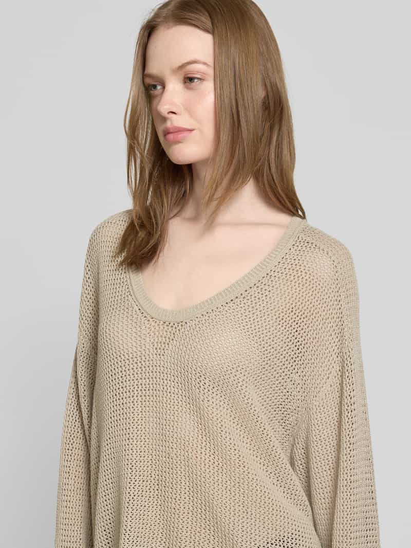 drykorn Gebreide pullover met extra brede schouders model 'MAIJA'