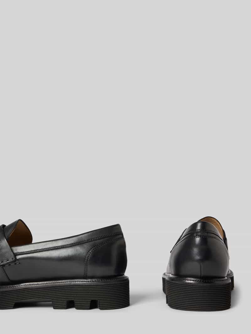 JOOP! SHOES Loafers van echt lamsleer met sierapplicatie model 'Pero'