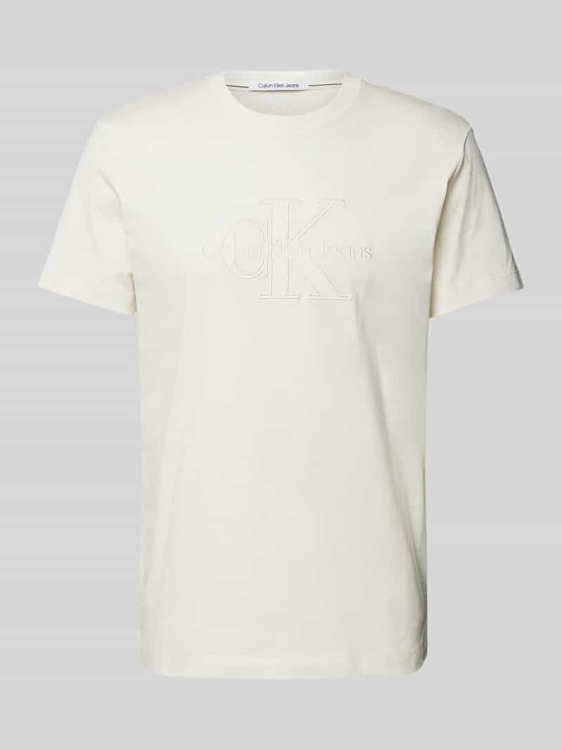 Calvin Klein Jeans T-shirt met ronde hals