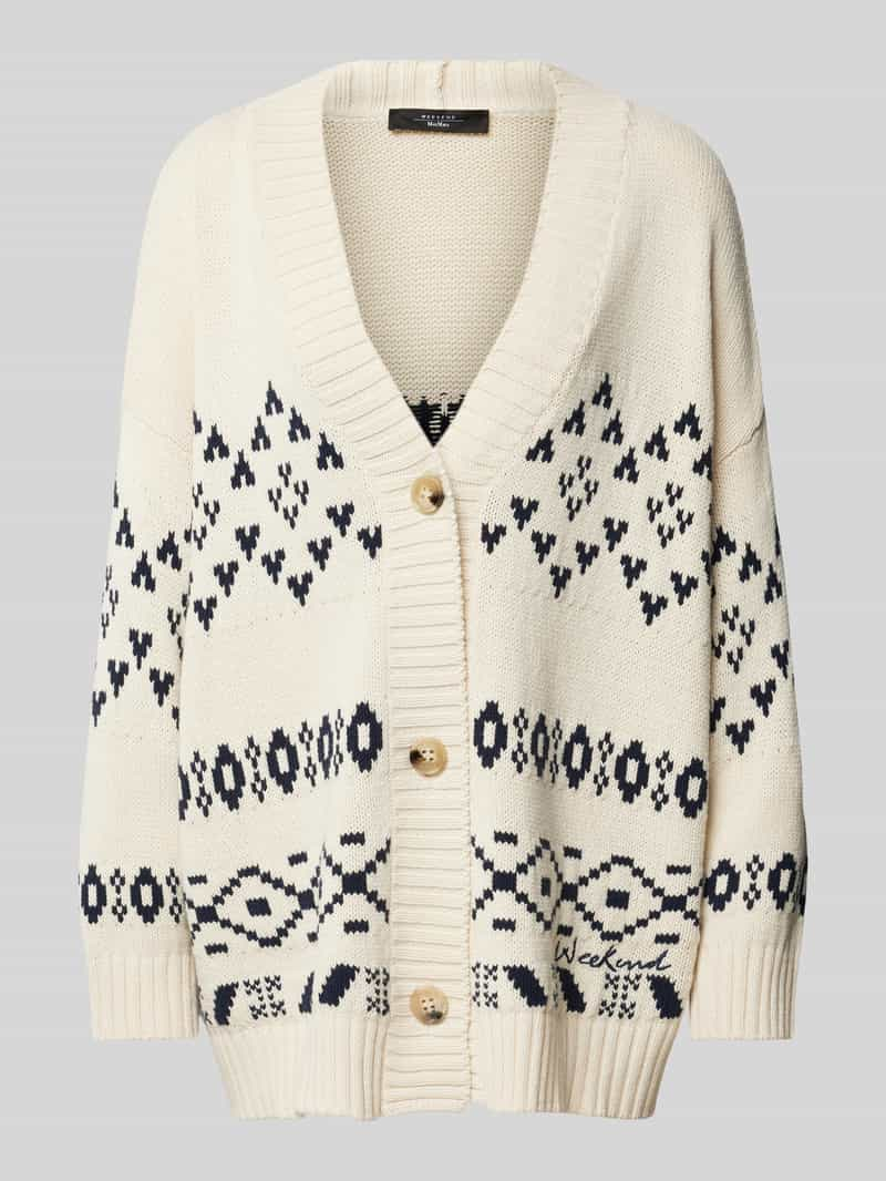 Weekend Max Mara Cardigan met knoopsluiting, model 'ACACIA'