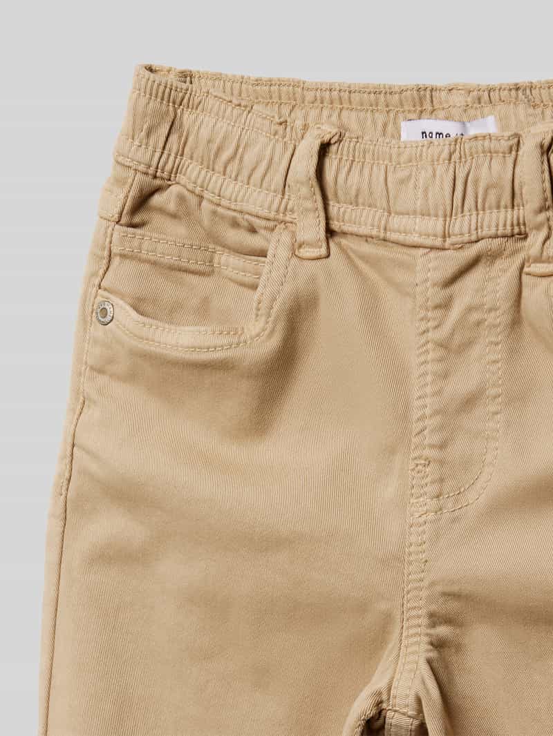 name it Tapered fit broek in 5-pocketmodel model 'SILAS'