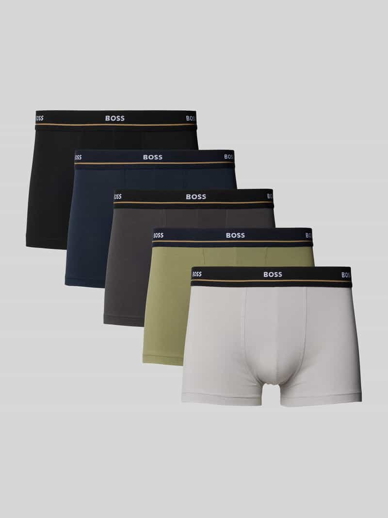 Boss Boxershort van katoenmix