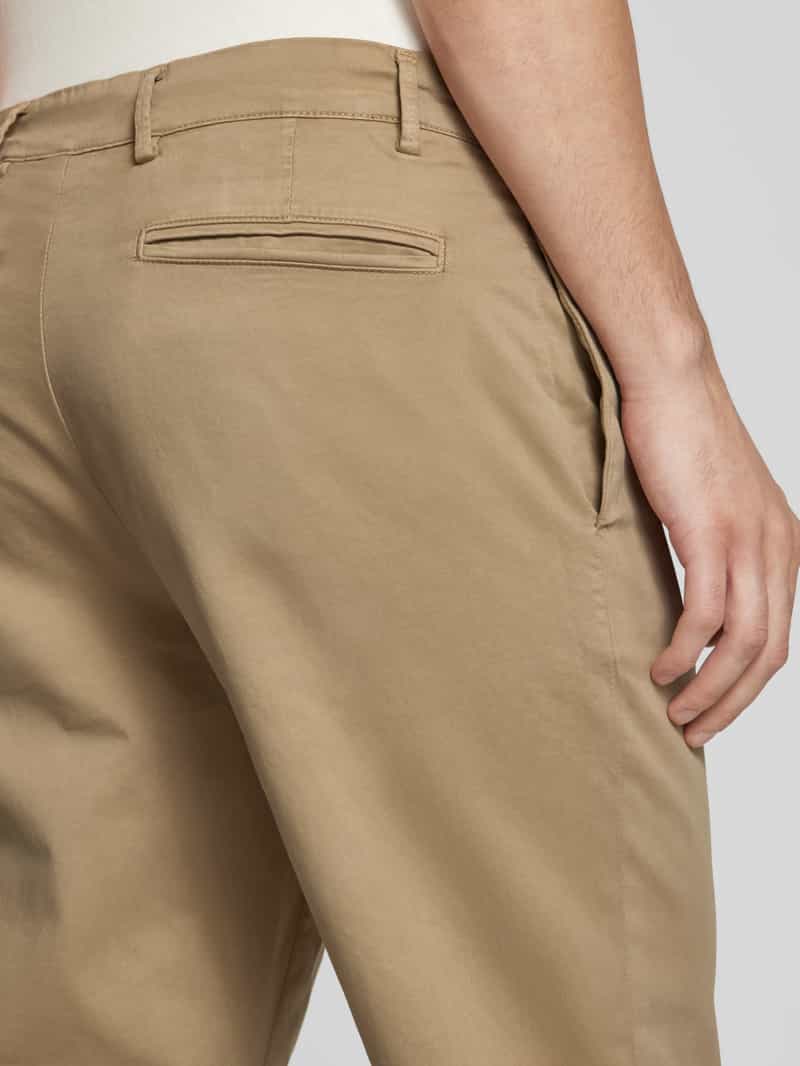 casual friday Stoffen broek met Franse steekzakken model 'PEPE'
