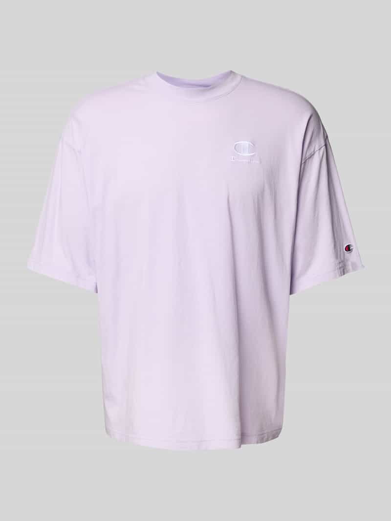 Champion Relaxed fit T-shirt met labelstitching