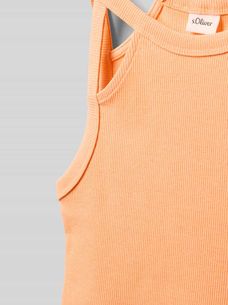s.Oliver RED LABEL Slim fit tanktop met cut-outs
