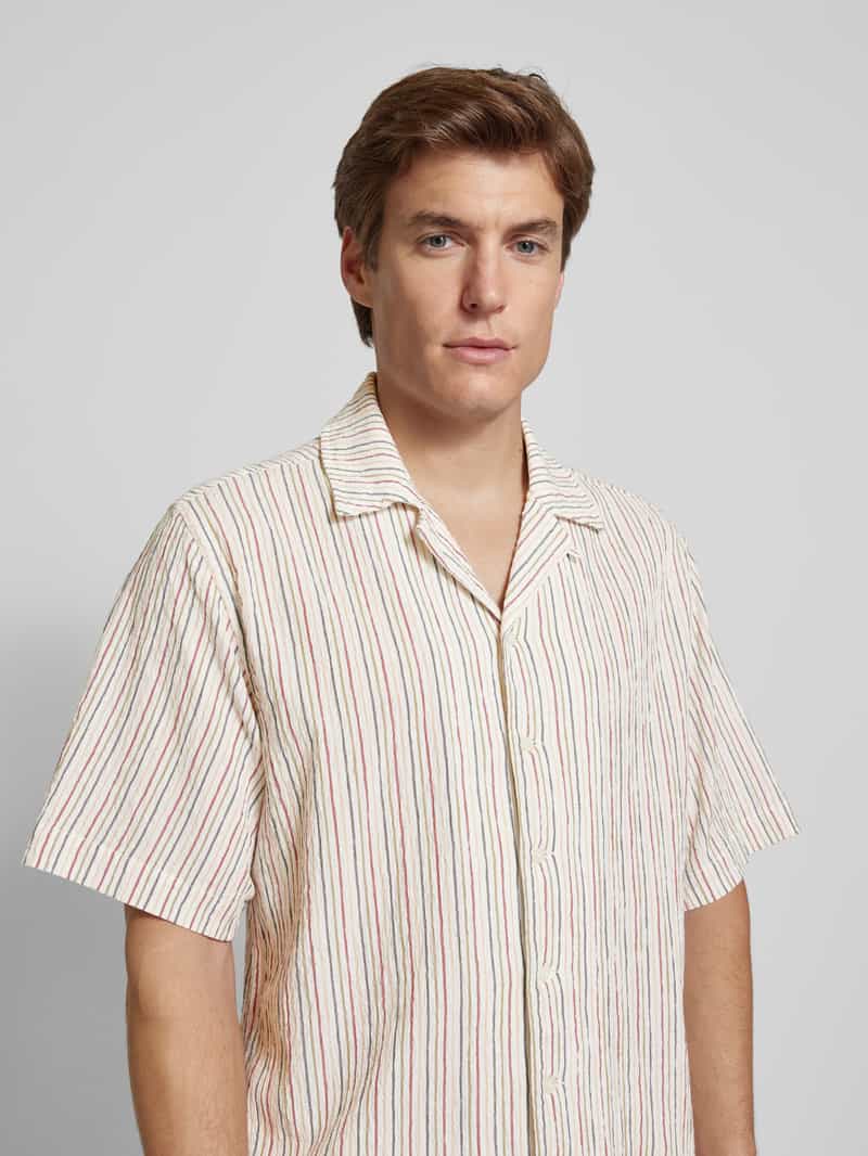Scotch & Soda Relaxed fit vrijetijdsoverhemd met reverskraag
