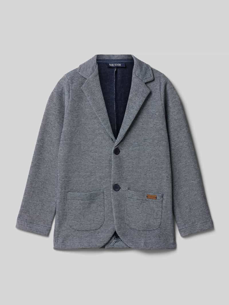BLUE SEVEN Blazer met labelpatch