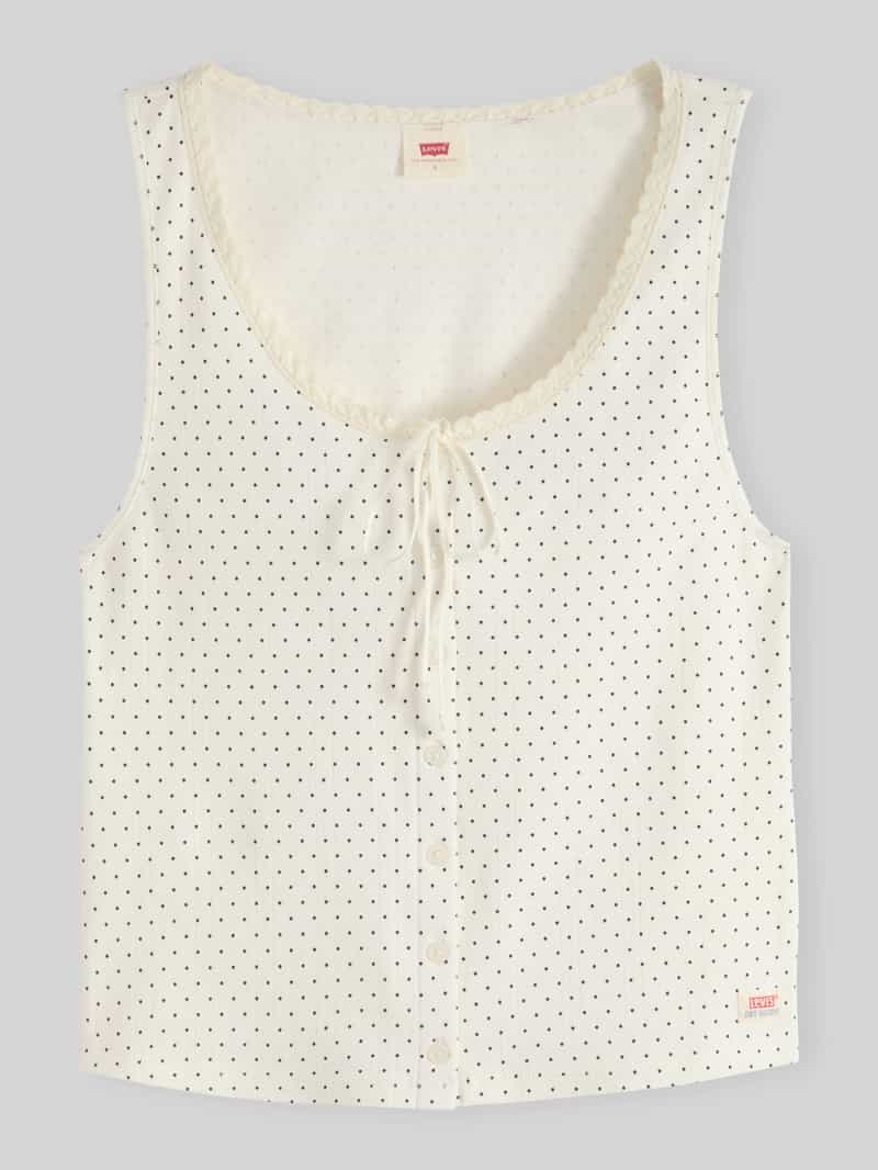 Levi's 300 Slim fit tanktop van katoenmix