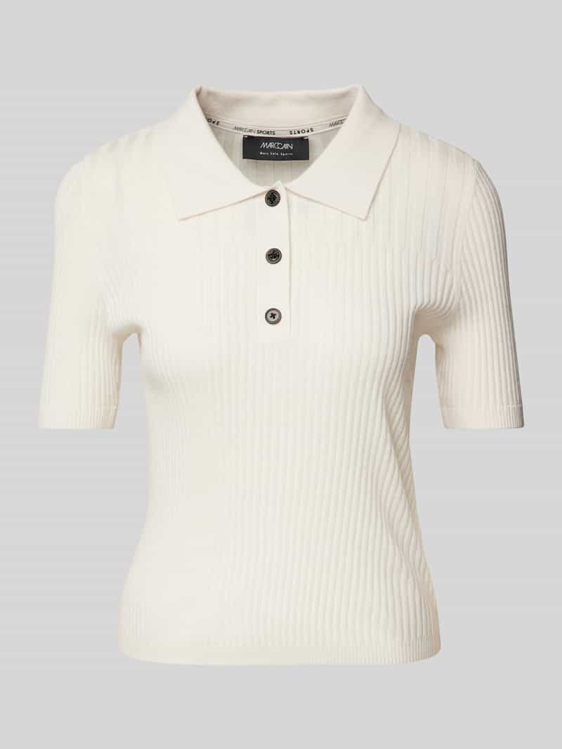 Marc Cain Gebreid shirt met structuurmotief