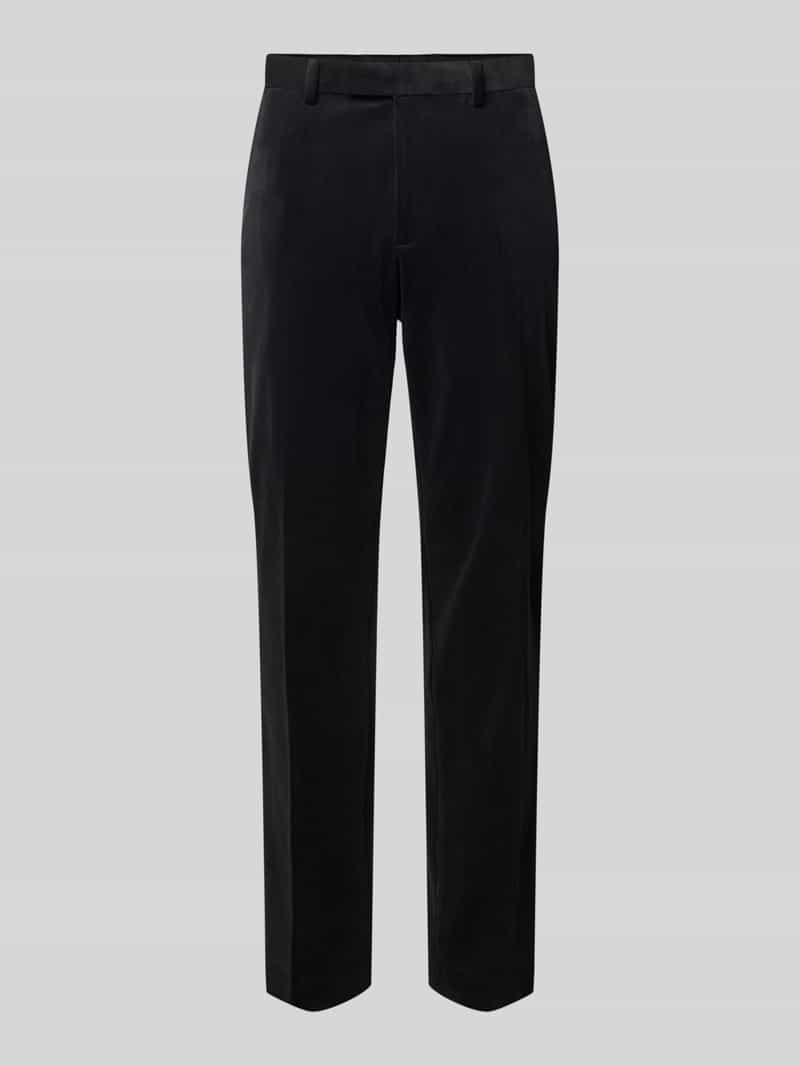 MCNEAL Slim fit pantalon met riemlussen
