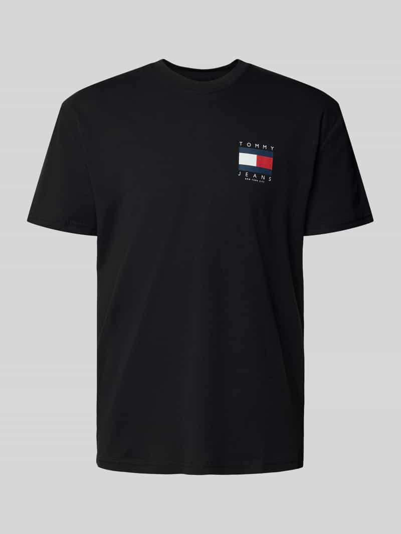 Tommy Jeans Regular fit T-shirt van puur katoen