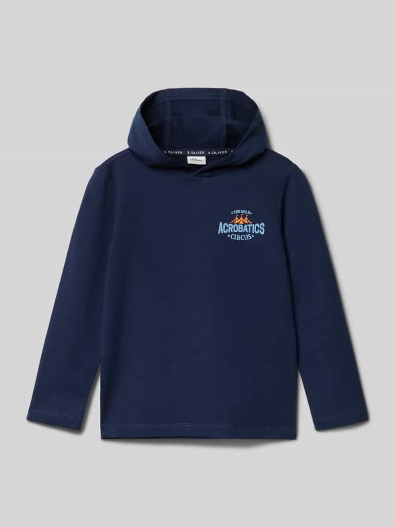 s.Oliver RED LABEL Regular fit sweatshirt van katoenmix