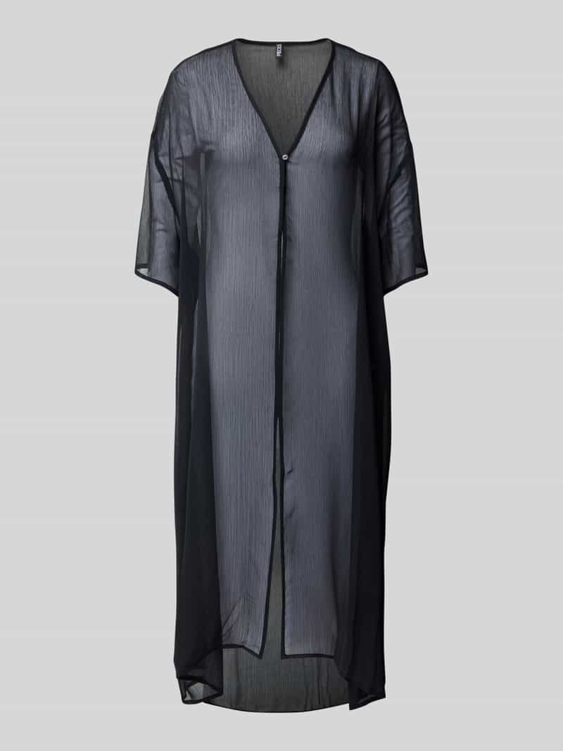 Oversized strandkaftan in semi-transparante look, model 'ATRUD'