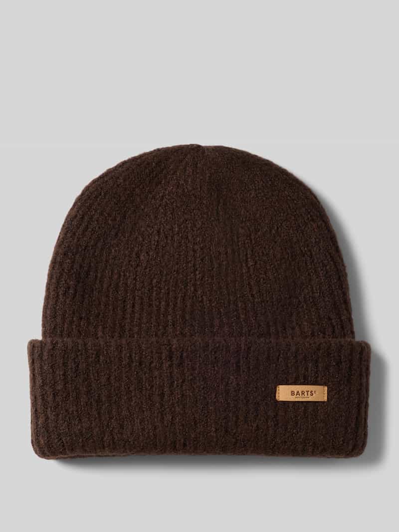 BARTS Witzia Beanie Dames Muts - Donkerbruin - One Size