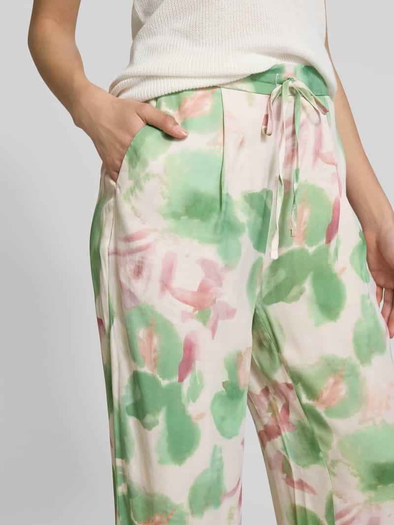 MORE & MORE Stoffen broek van viscose met steekzakken