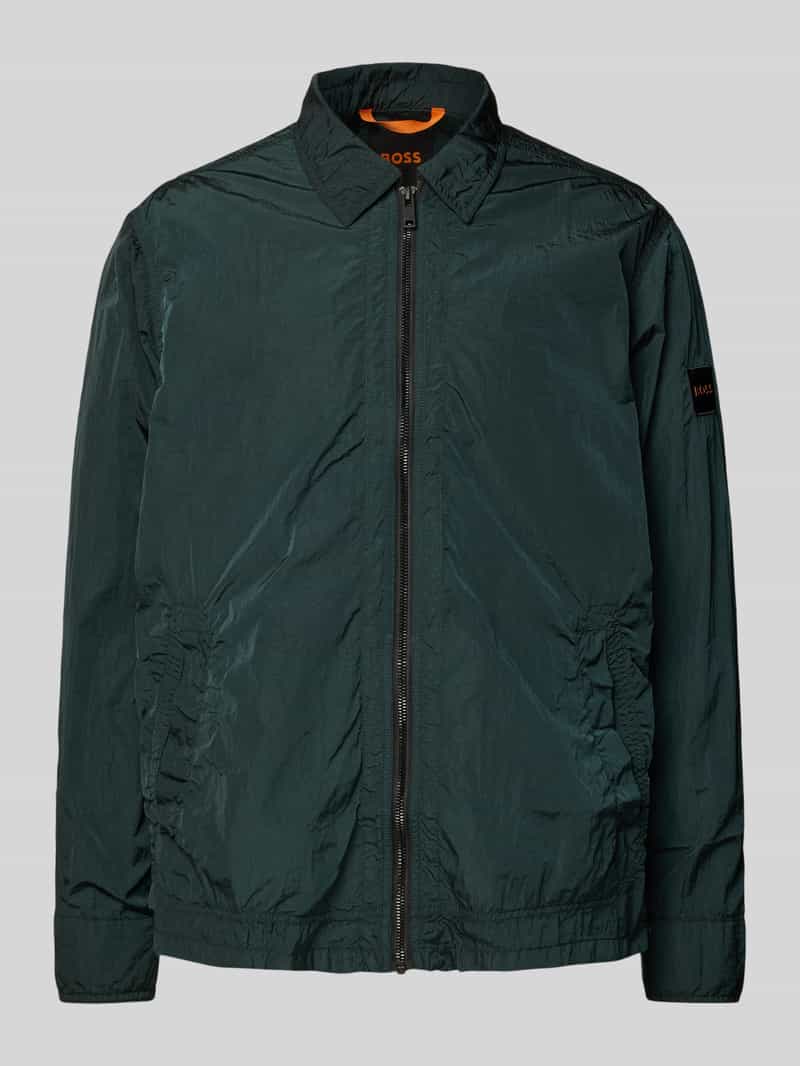 Boss Orange Blouson met labelbadge model 'Leejay'