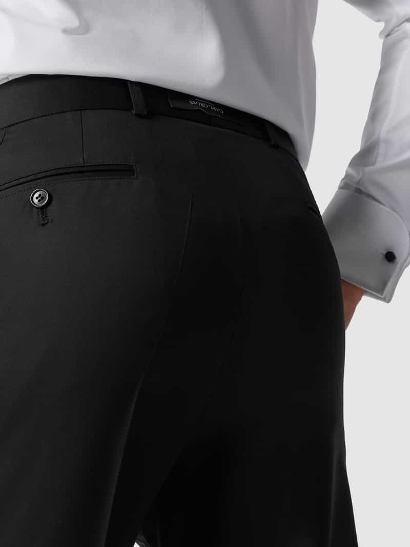 carl gross Modern fit pantalon van scheerwol